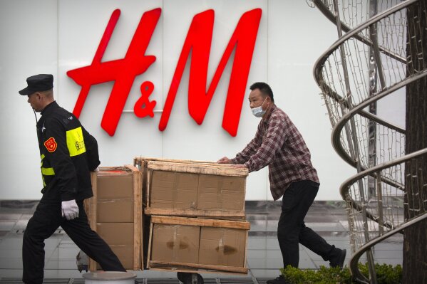 China erasing H M from internet amid Xinjiang backlash AP News